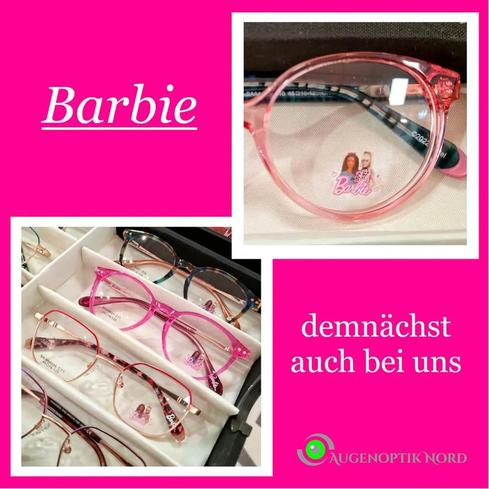 Barbie Brillen erhältlich bei Augenoptik Nord