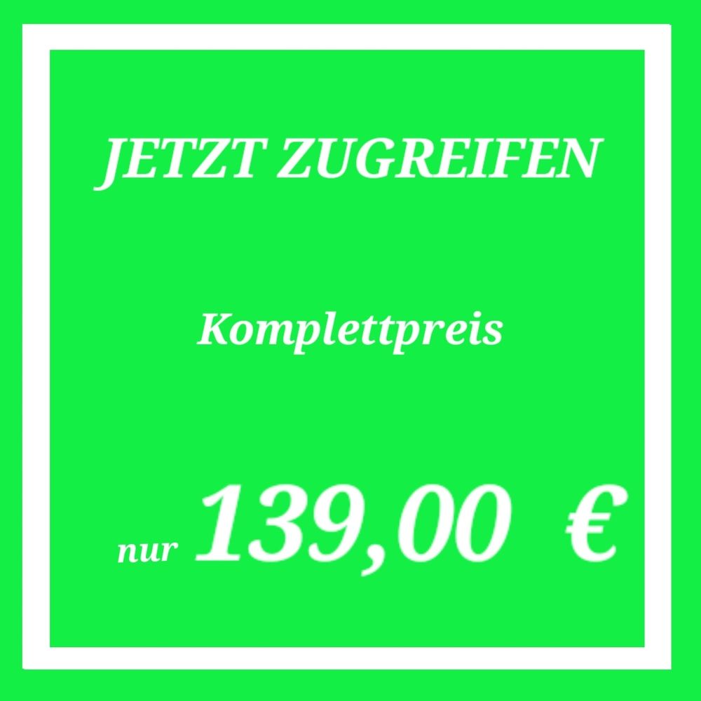 Sonderangebot jetzt zugreifen für 139,00 €