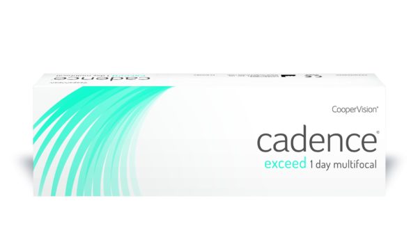 Cadence exceed 1 day multifocal